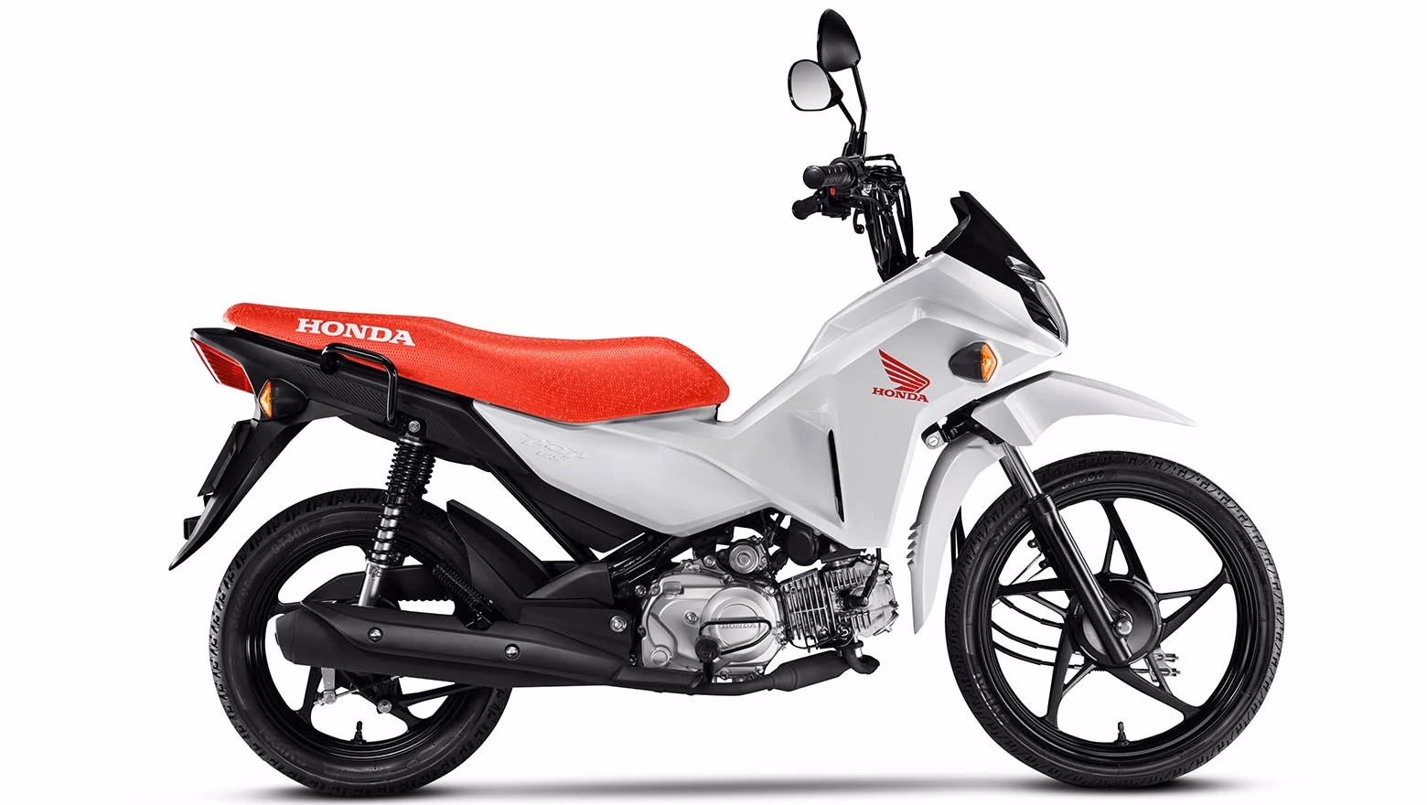 Nova Moto Honda Pop 110i Es Street City Galeria De Fotos Lateral Direita Branca Completa - 17 de 21